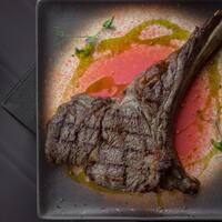 купить Стейк «Рибай» из говядины Стейк «Рибай» из говядины заказать доставку ROJO ресторан Алматы